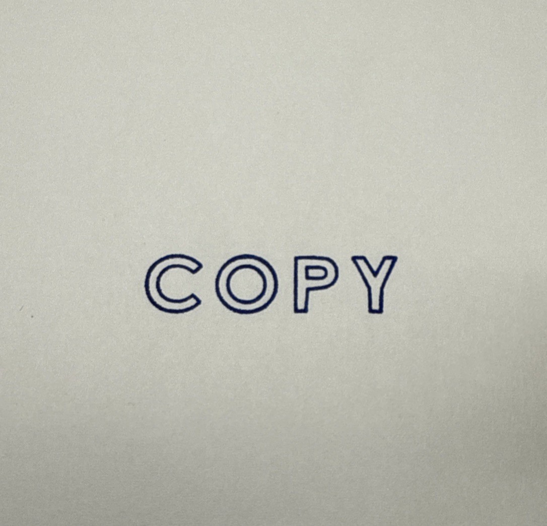 Lot of 3 self inking office stamp set Paid, Received & Copy Bundle with Bonus