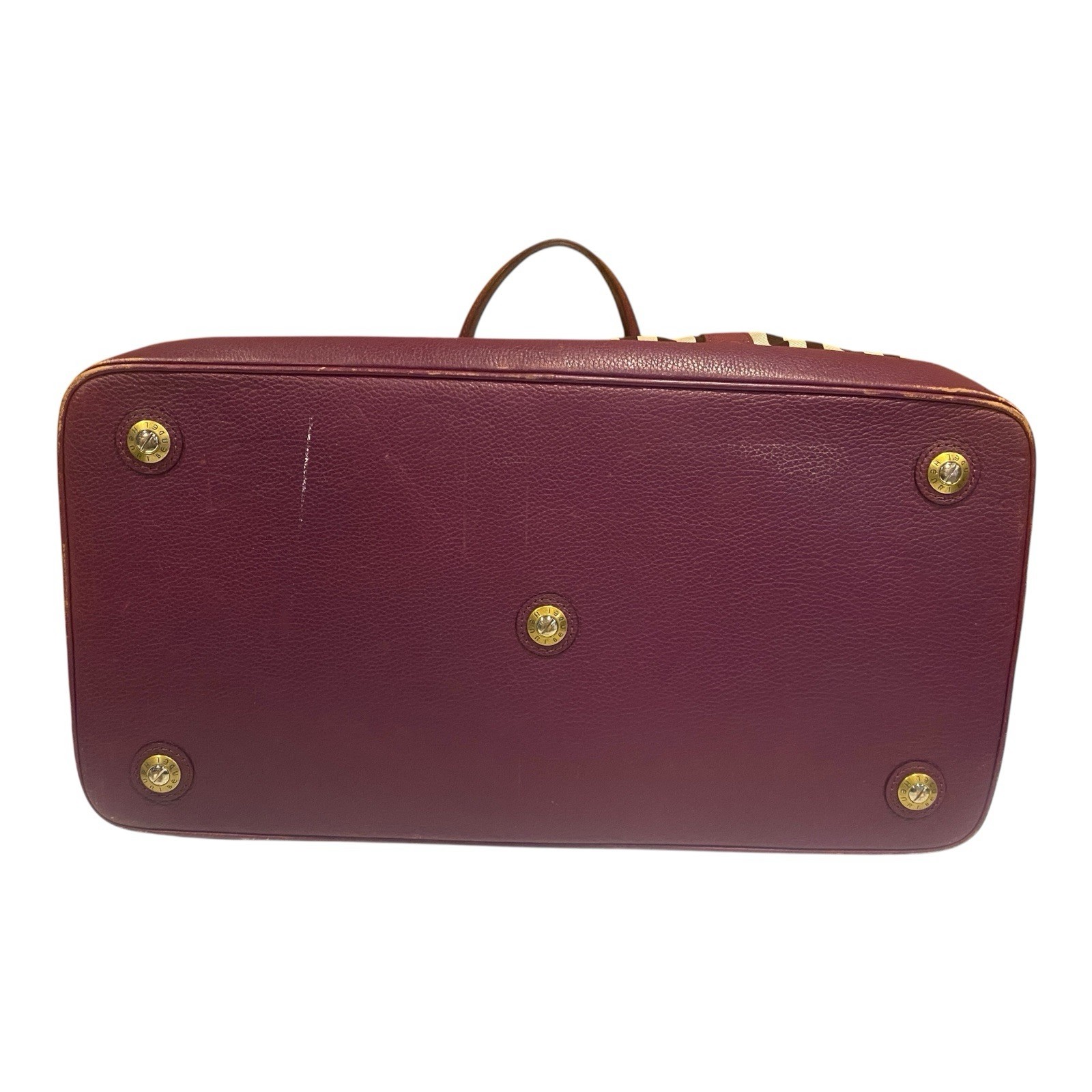 Henri Bendel Iconic Stripe Pet Carrier Dog Bag 5th Ave NY Travel Designer RARE!