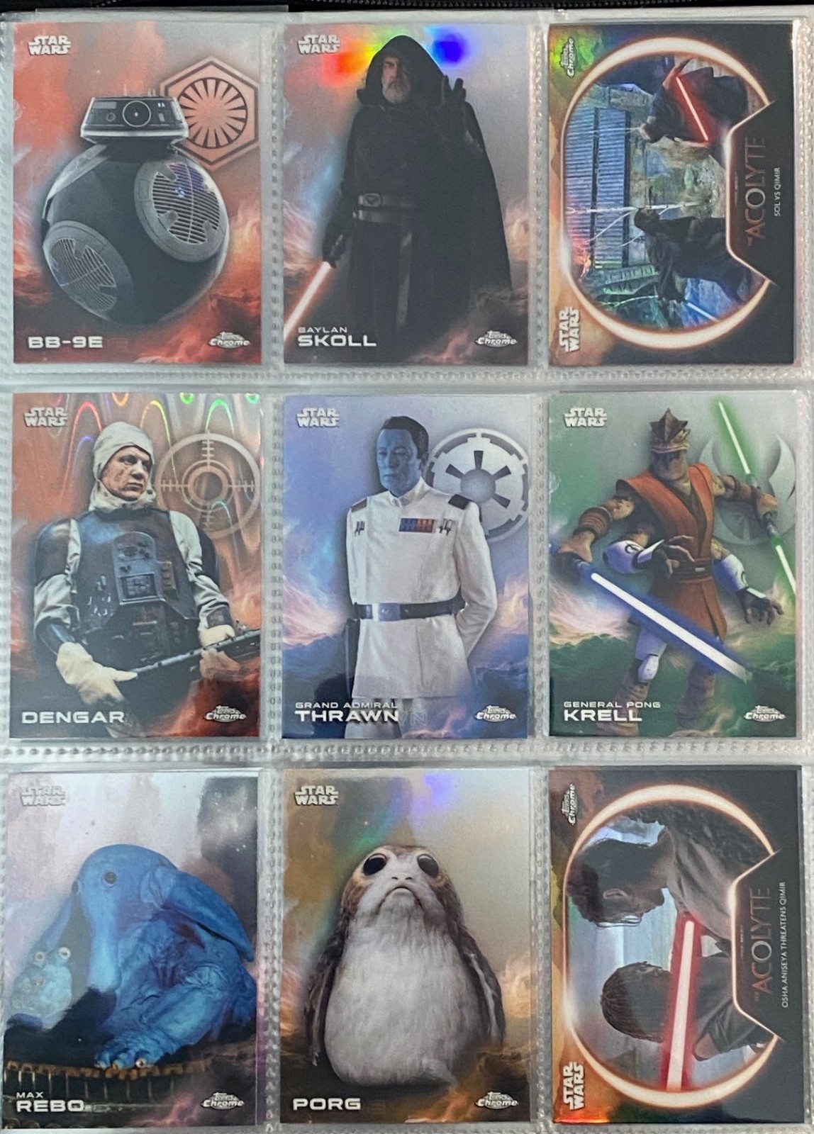 Topps Star Wars 10 Card Mystery Pack - Autos, #'d, Holos, Patch, Slab Chase!