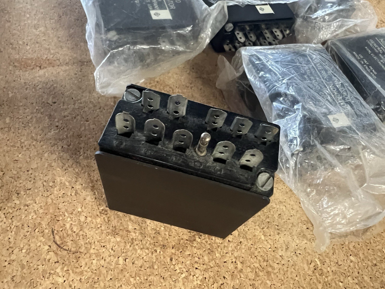 Lot of 6 KGM / General Radio Numerik Indicator IND-0300 Edge-lit Number Display