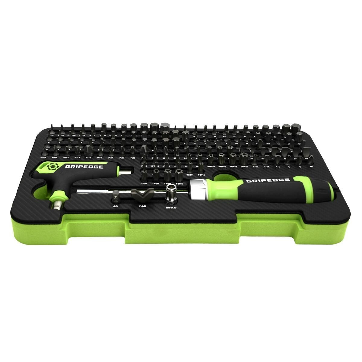 Grip Edge Tools MBS132 132 Piece R.P.T. Multi-Bit Set