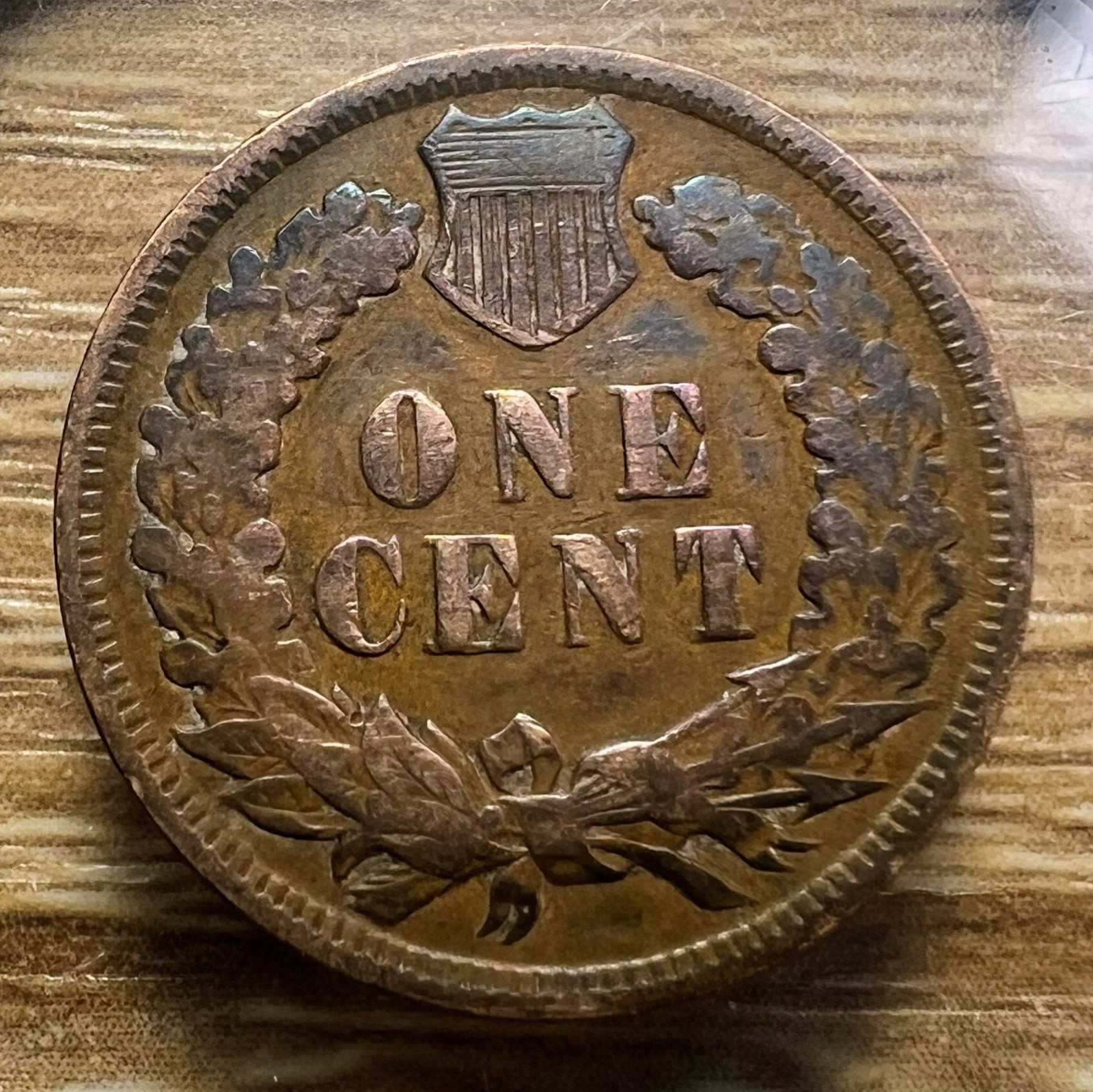1907 Indian Head Cent - Actual Coin Shown - Free Shipping & Tracking INV#45
