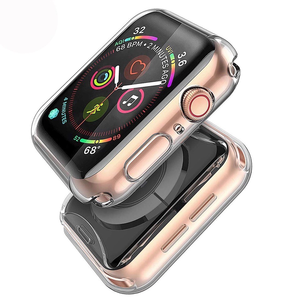 Screen Protector Cover TPU Case Apple Watch Series SE 6 5 4 3 38/40/42/44mm