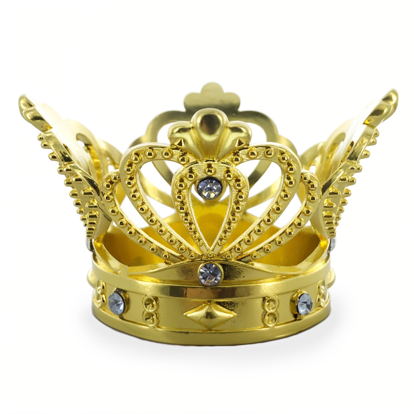 Ornate Gold Crown Egg Stand Holder Display