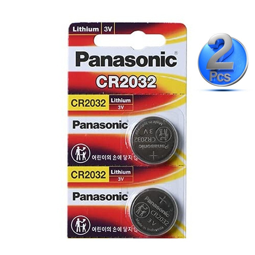 LOT 2-5-10 Panasonic LITHIUM BATTERY 3V CR2032 2032 BR2032 DL2032 Button Cell