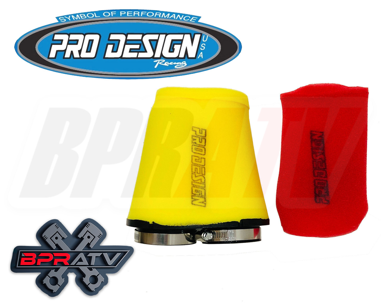 Pro Design Pro Flow Foam Replacement Filter Intake Yamaha Raptor 660 660R PD205A