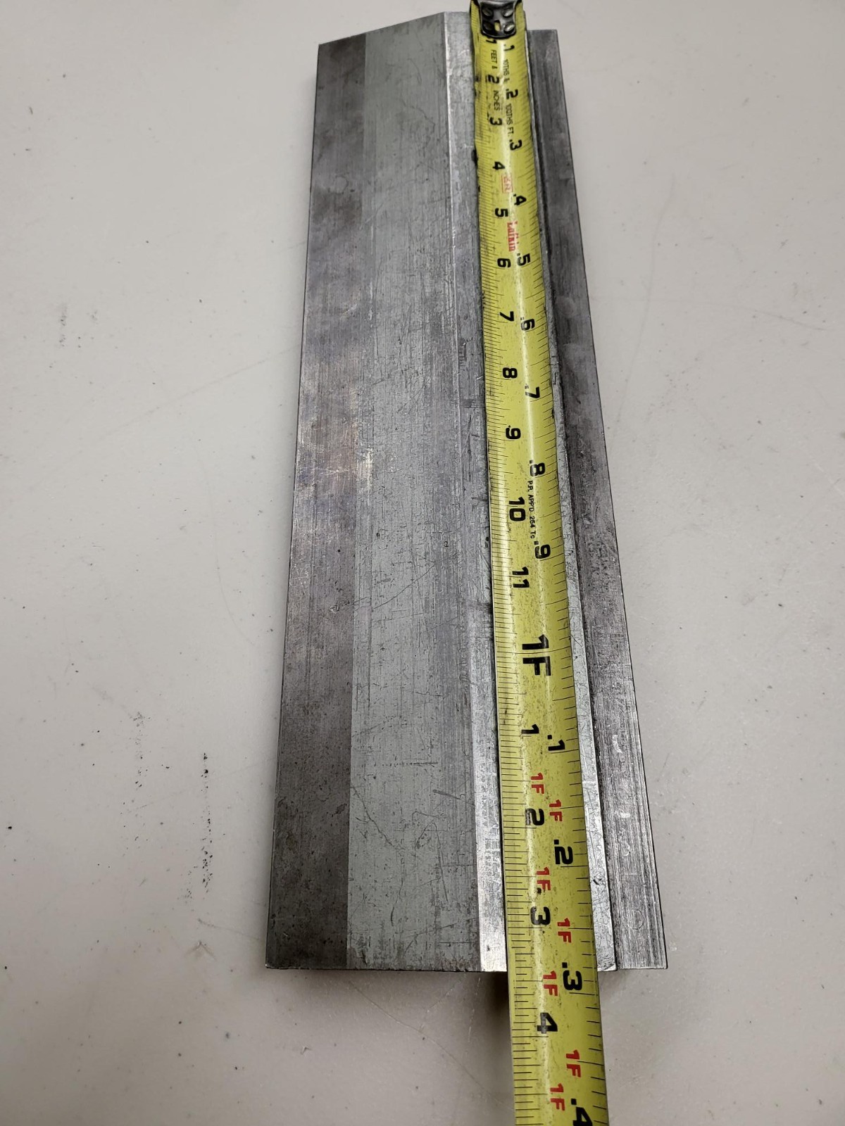 Sharp Acute Press Brake Punch 15 3/8" Long 4.5" Tall X 1.25" Wide SEE NOTES BTB1