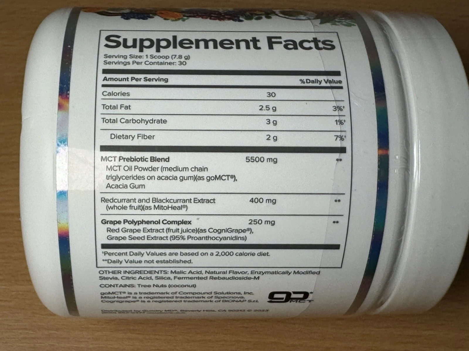 Gundry MD MCT Wellness - Watermelon Lemonade 8.25 oz - Dietary Supplement