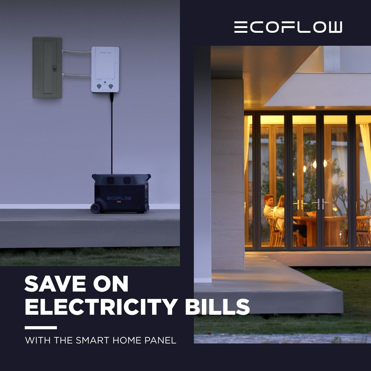 EcoFlow DELTA Pro 3600Wh Power Station Generator for Home Back-up Solution