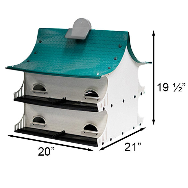 S&K Great Eight Purple Martin House, 8 Room