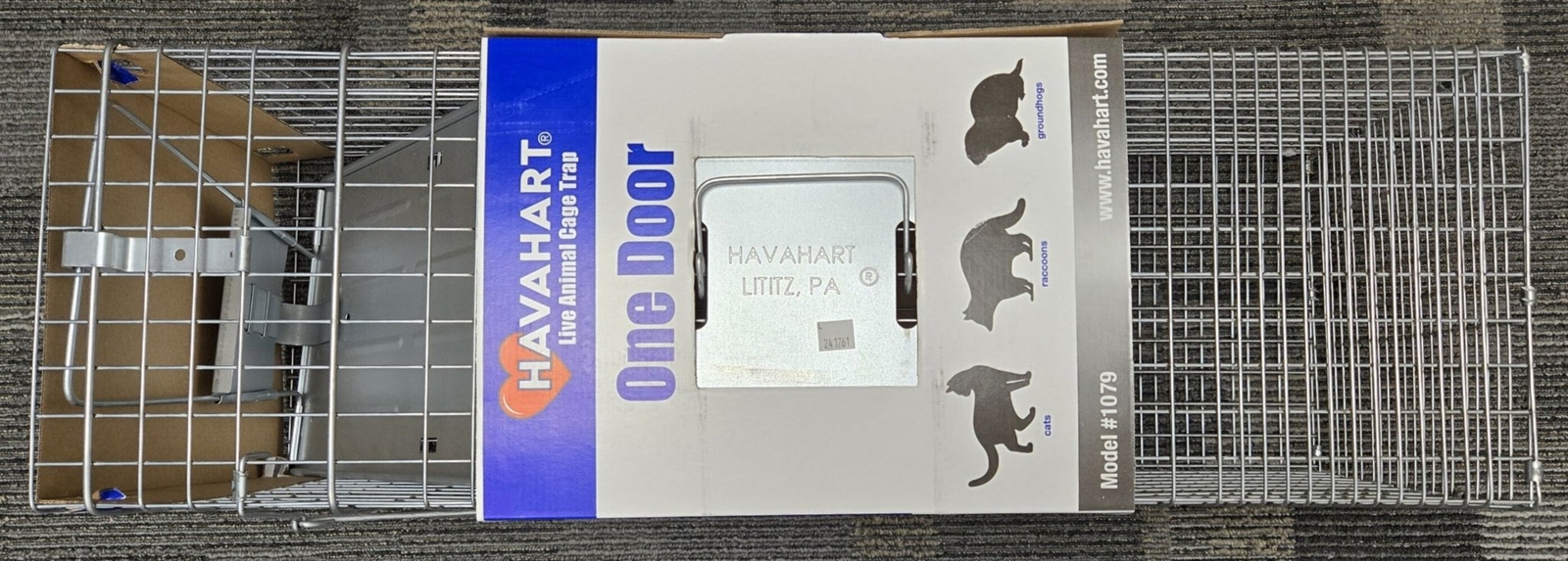 Victor Havahart Large 1-Door Professional Live Animal Cage Trap 1079 Raccoon Opo