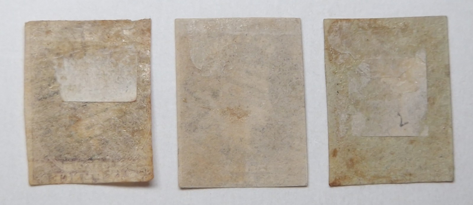 CEYLON QV 1857 6d Used Shades Collection, Unidentified (SG6) - High Catalogue