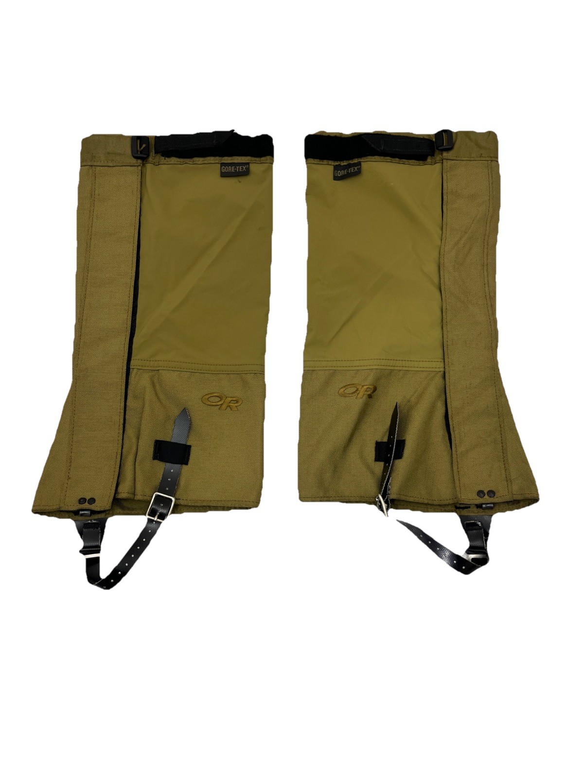 US Military Issued Outdoor Research Expedition Boot Gaiters, Coyote SIZE Medium