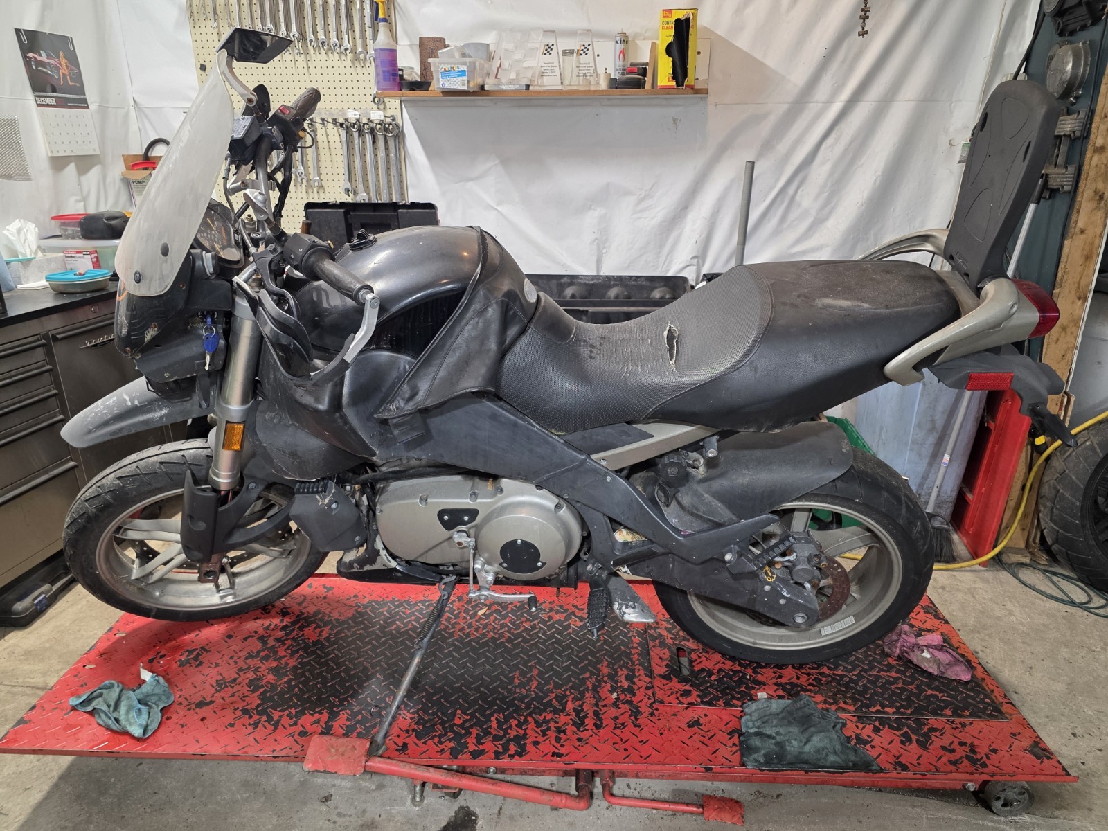 2006 Buell Ulysses XB12 XB12X Transmission Shift Drum 33641-06 #NV3-81