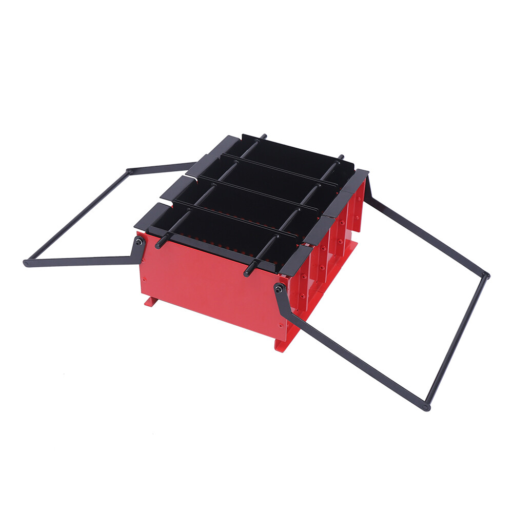 Paper Log Briquette Maker – Heavy Duty Fire Brick Press Eco Wood Burning Fuel US