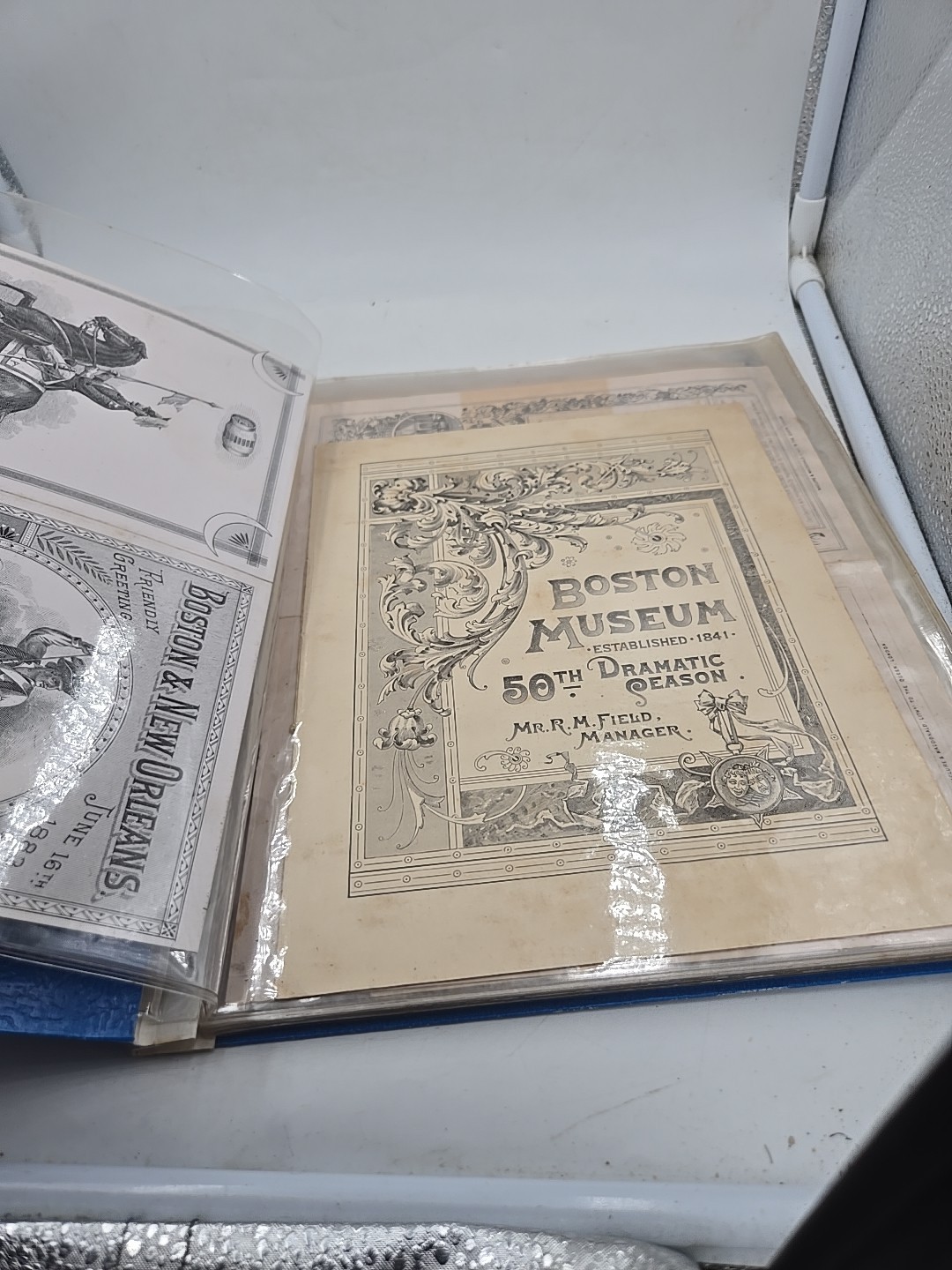 Lot Of Theater Programs And Paper