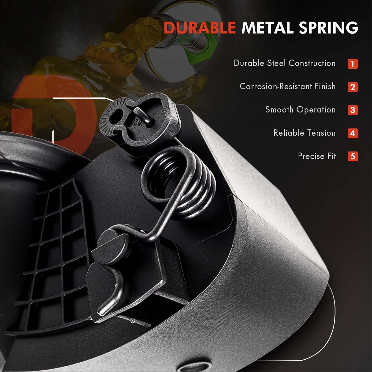 Fuel Tank Filler Pipe for Chevy Silverado 1500 2019-2025 Gas Cap Assembly