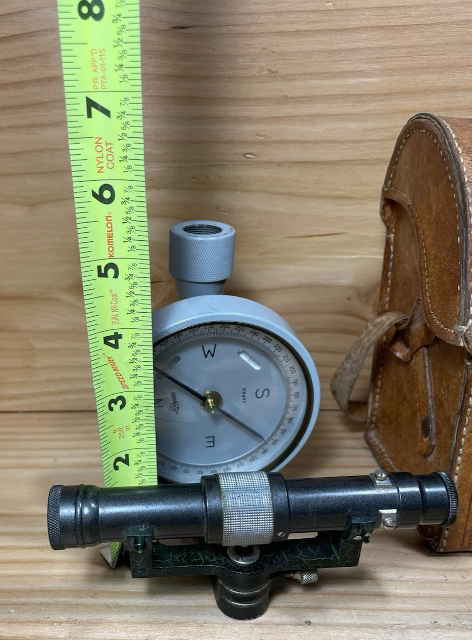 LAFAYETTE Surveyors Compass and 5 3/8" Telescope