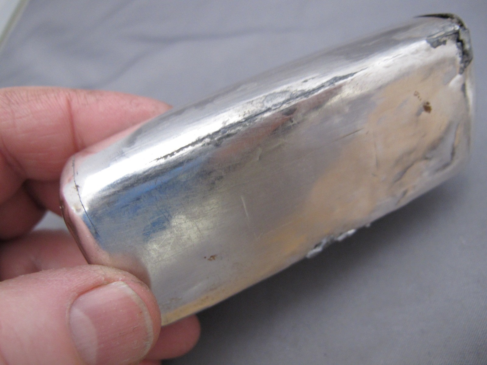 19th C AUSTRIAN Silver SNUFF BOX w/MISSOURI ENGRAVING-Dr Barlow Pills ST JOSEPH