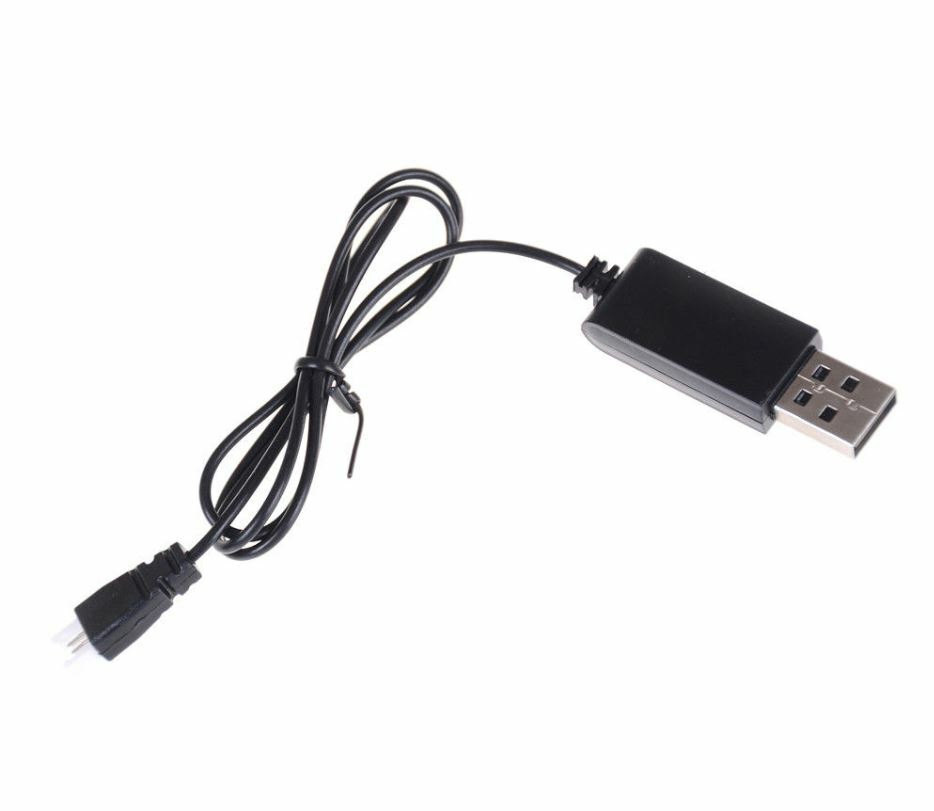 Battery Charger for Sharper Image 2.4GHz RC Mach 10" Drone with Stream Camera