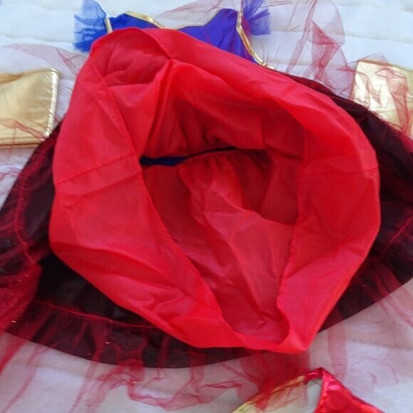 Super Girl Costume Kids Halloween Dress-up Complete Outfit