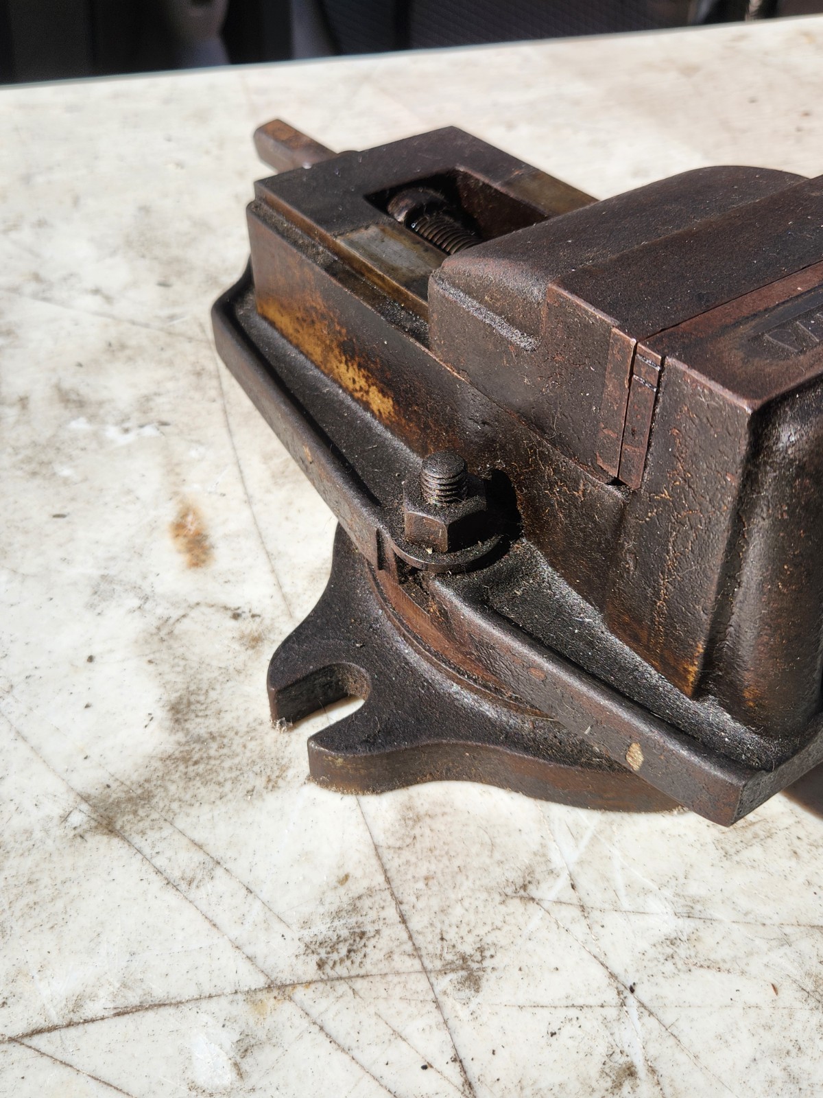 Palmgren 4" swivel vise machinist vise