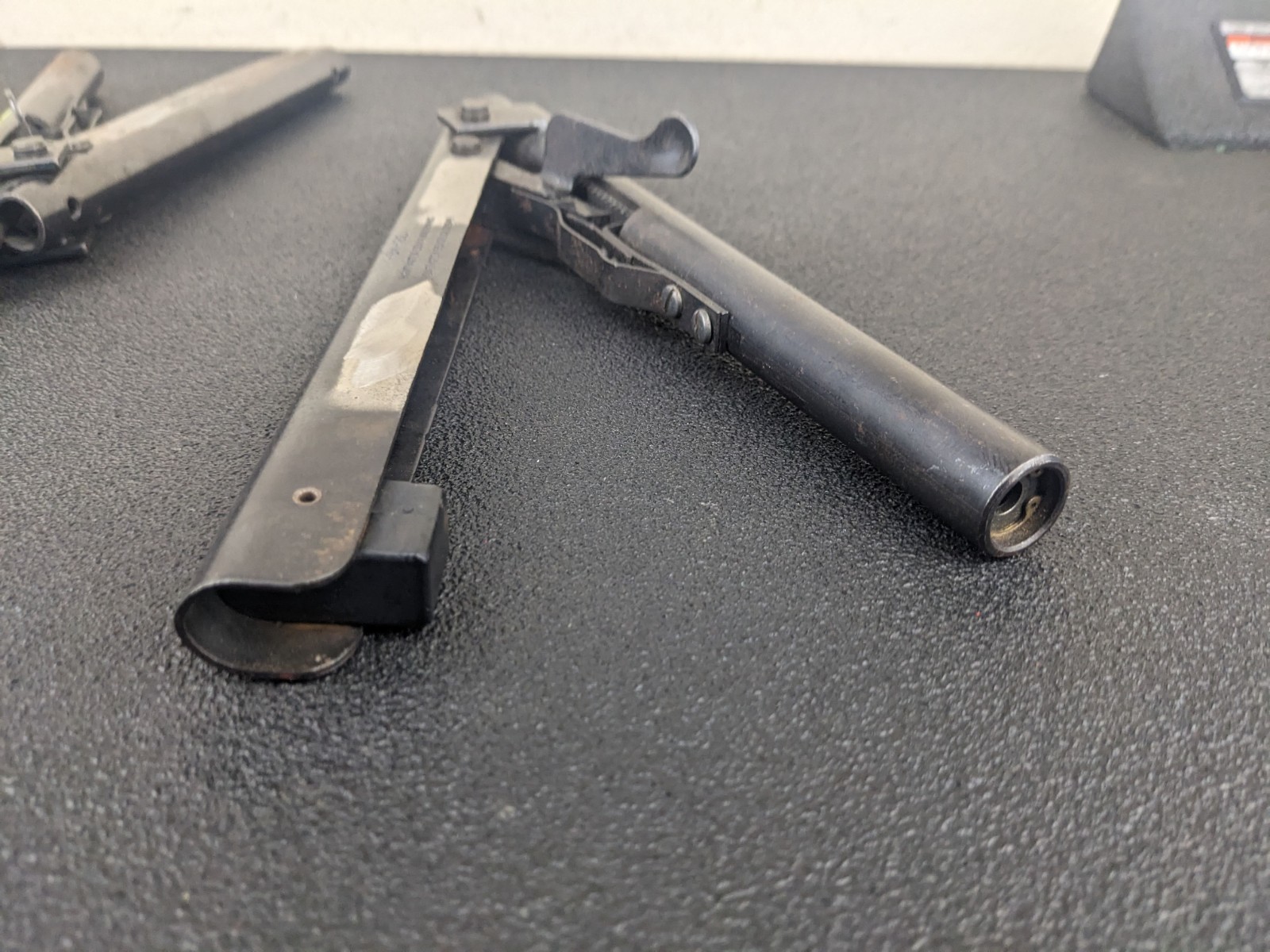 #bl614 Huntington Beach 4pc HBM 122 Rivet Gun Hand Riveter Pulling Aircraft Tool