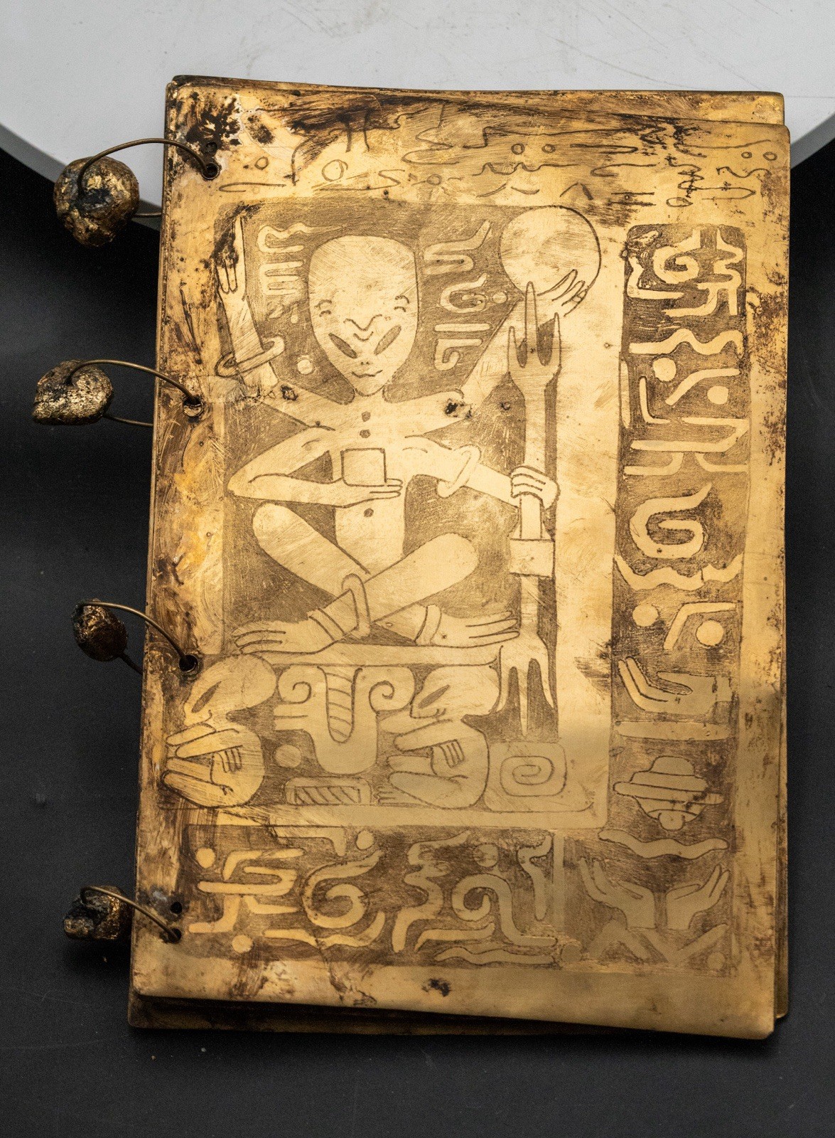 Bronze Book From Guerrero Mexico Ojuelos Buga Mark Evolution