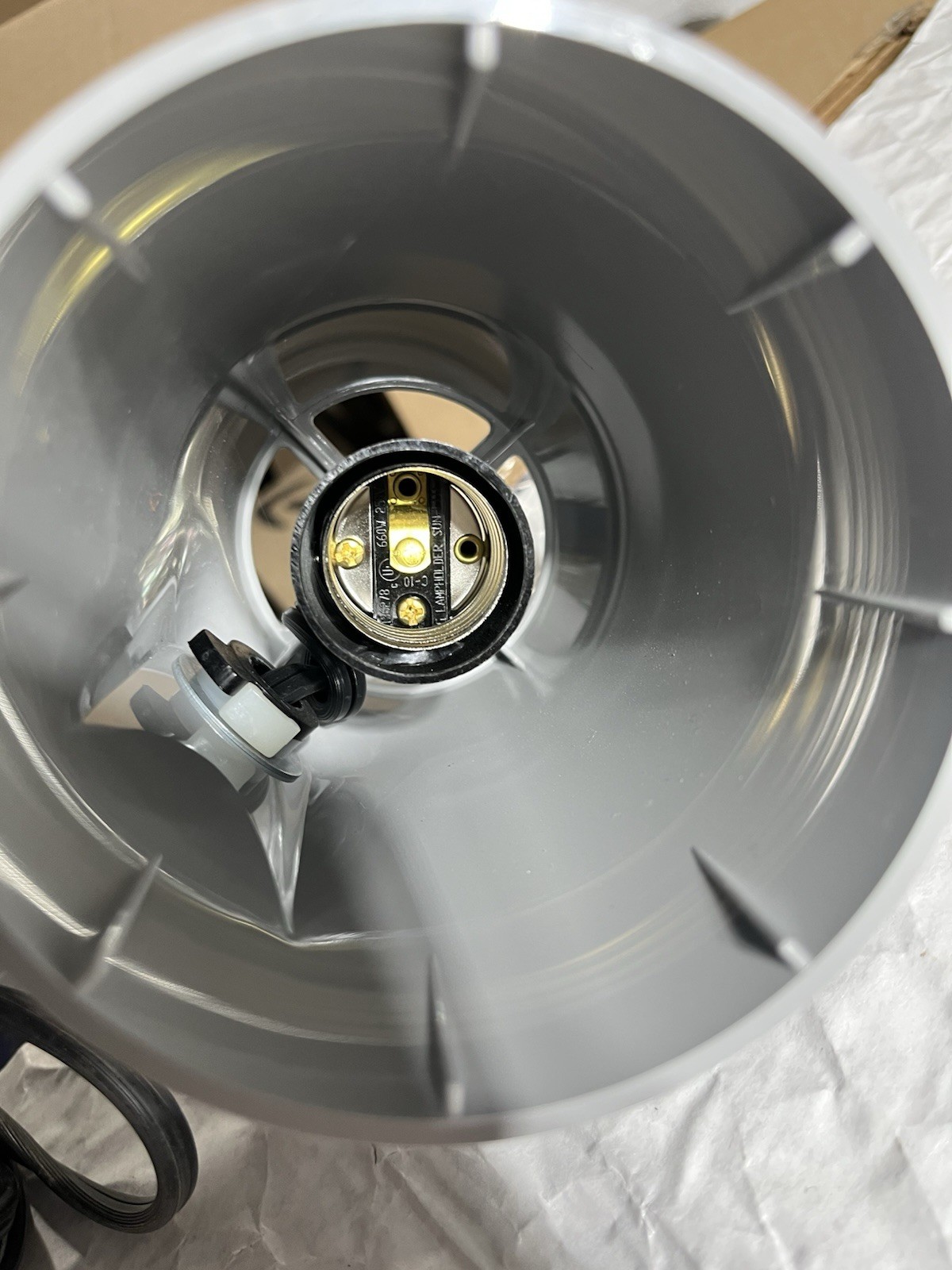 Moffatt Adjustable Heavy Duty Industrial Gooseneck Lamp 120v