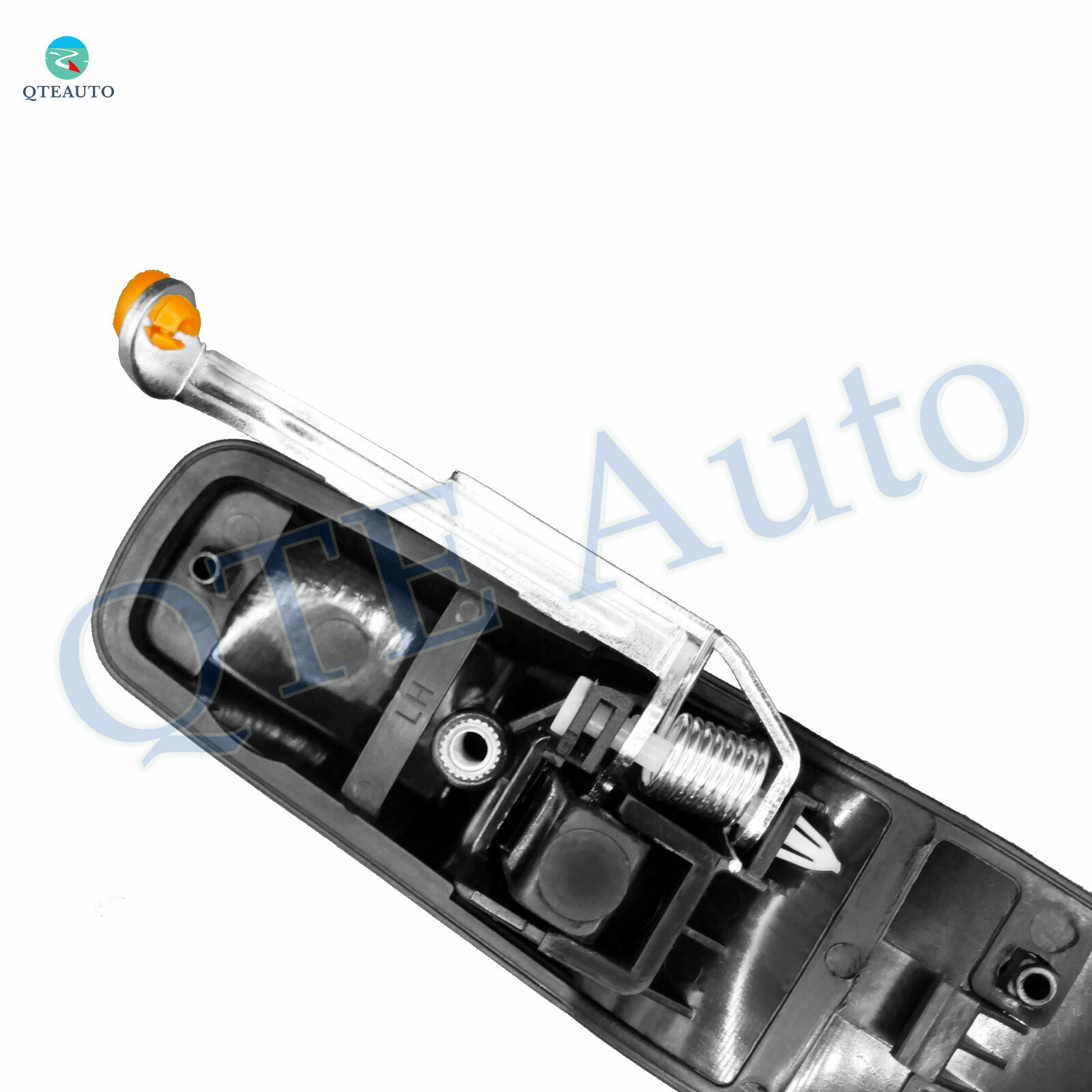 Pair of 2 Front L-R Door Handle Black For 2007-2013 Chevrolet Silverado 1500