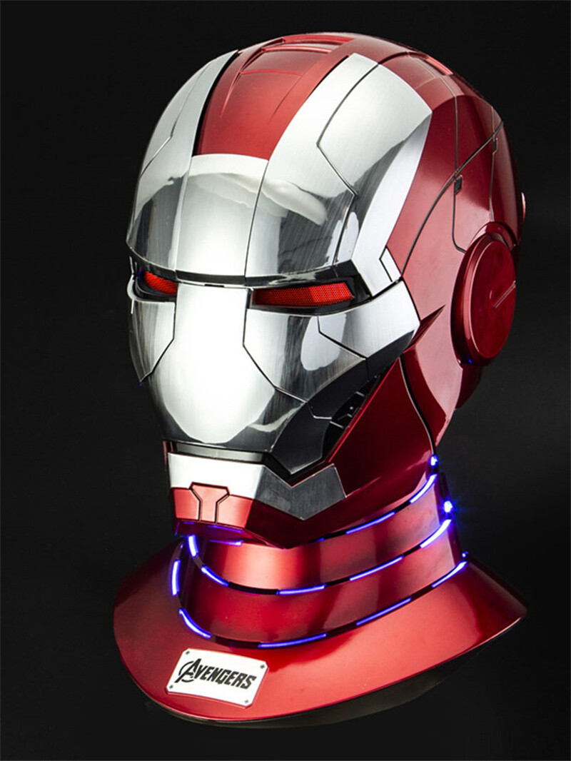 Autoking Iron Man Helmet MK5 1/1 Voice-controlled Mask Transform Cosplay Prop