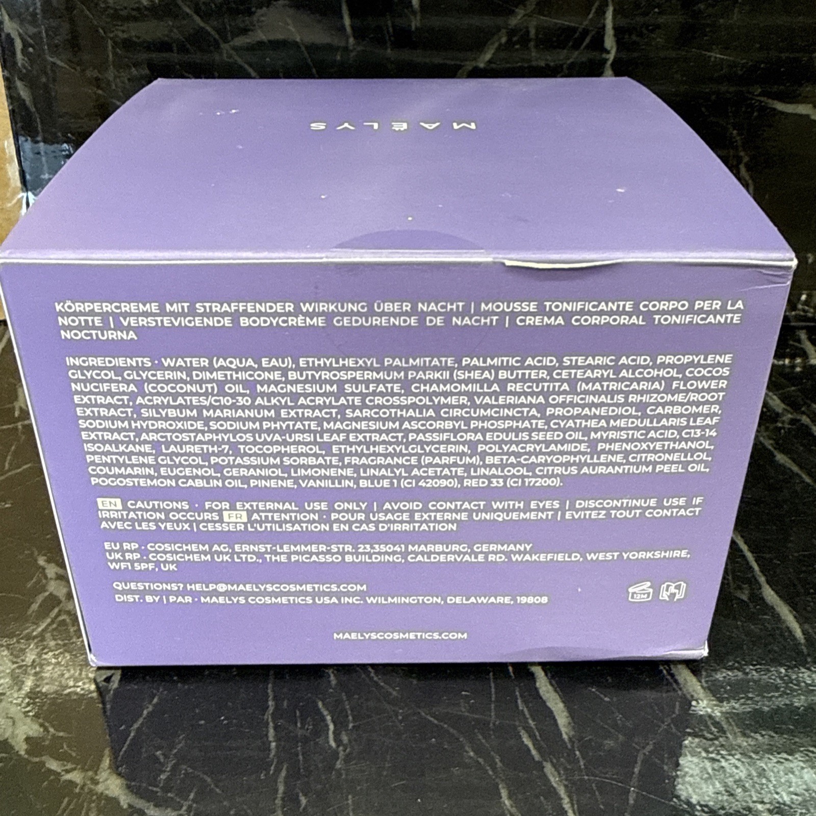 MAELYS Get-Dreamy overnight toning body whip 6.8 oz NEW 🔥sale🔥NEW PACKAGING