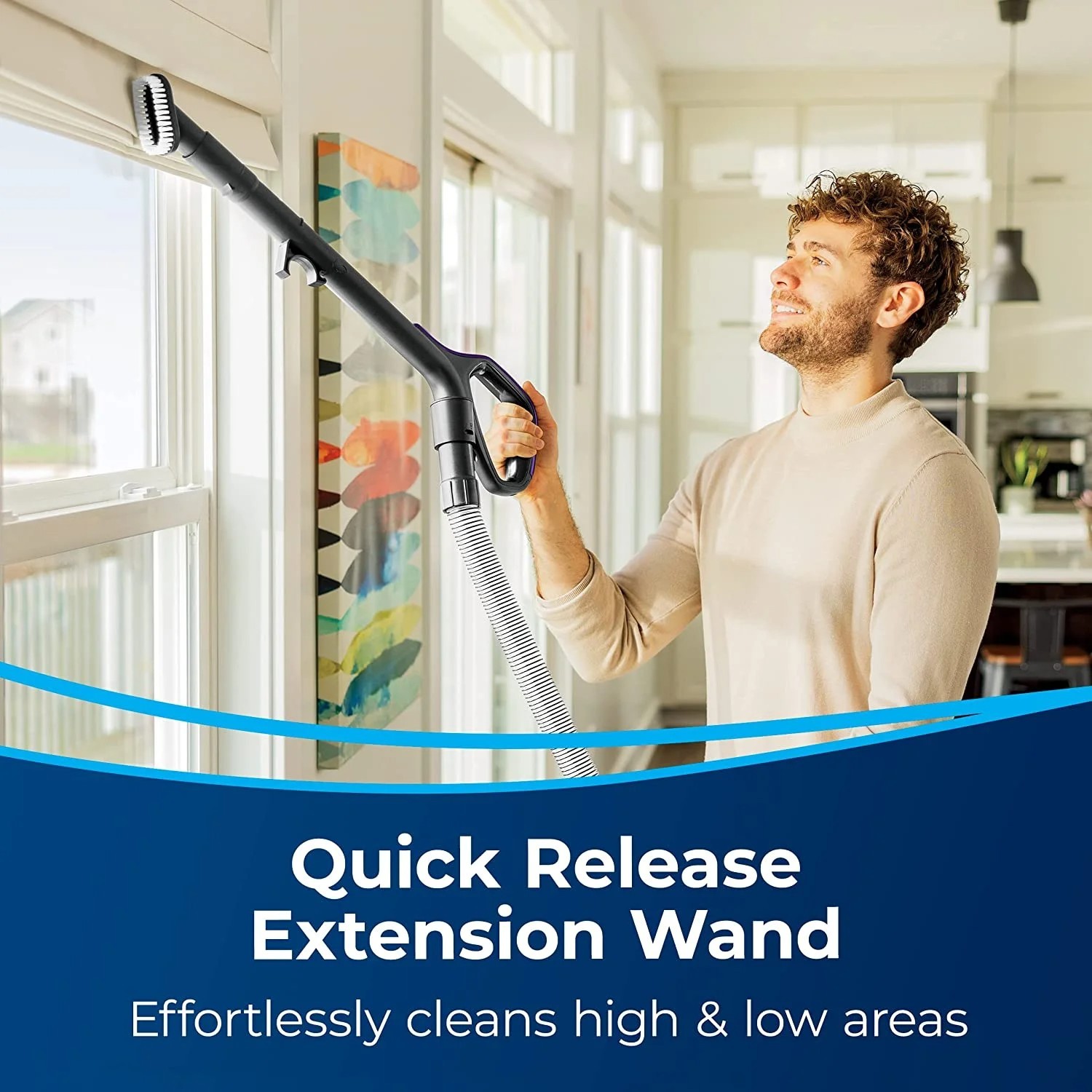 BISSELL CleanView Compact Turbo Bagless, Corded, Compact, Lightweight, Upright