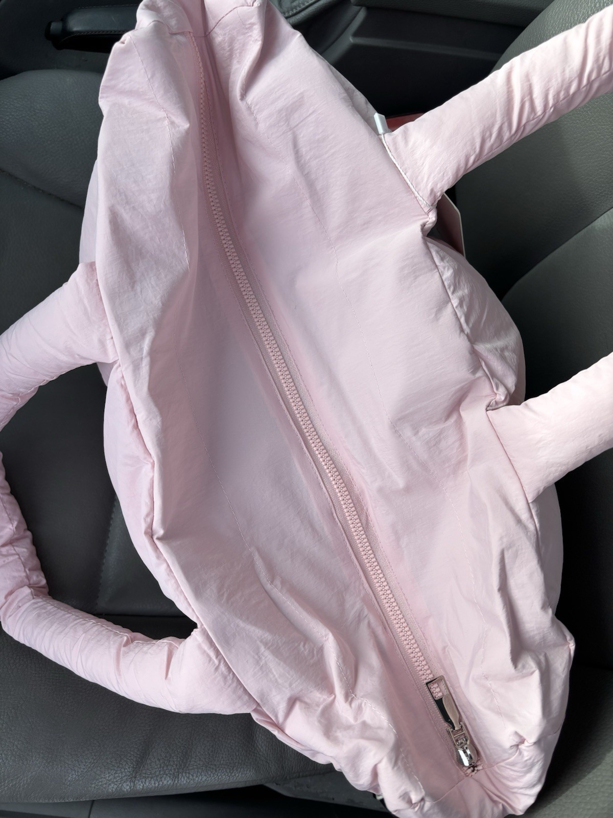 NWT Alo Yoga Pink Puffer Tote Bag