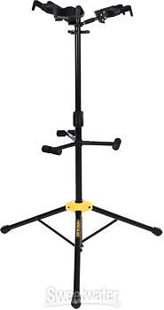 Hercules Stands GS432B PLUS Tri Guitar Stand with Auto Grip System and Foldable