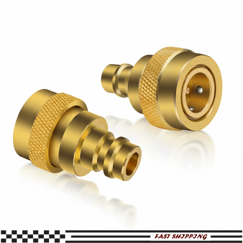 Adapter Adjustable High&Low Side Connection R134A To R1234YF Quick Couplers Kit