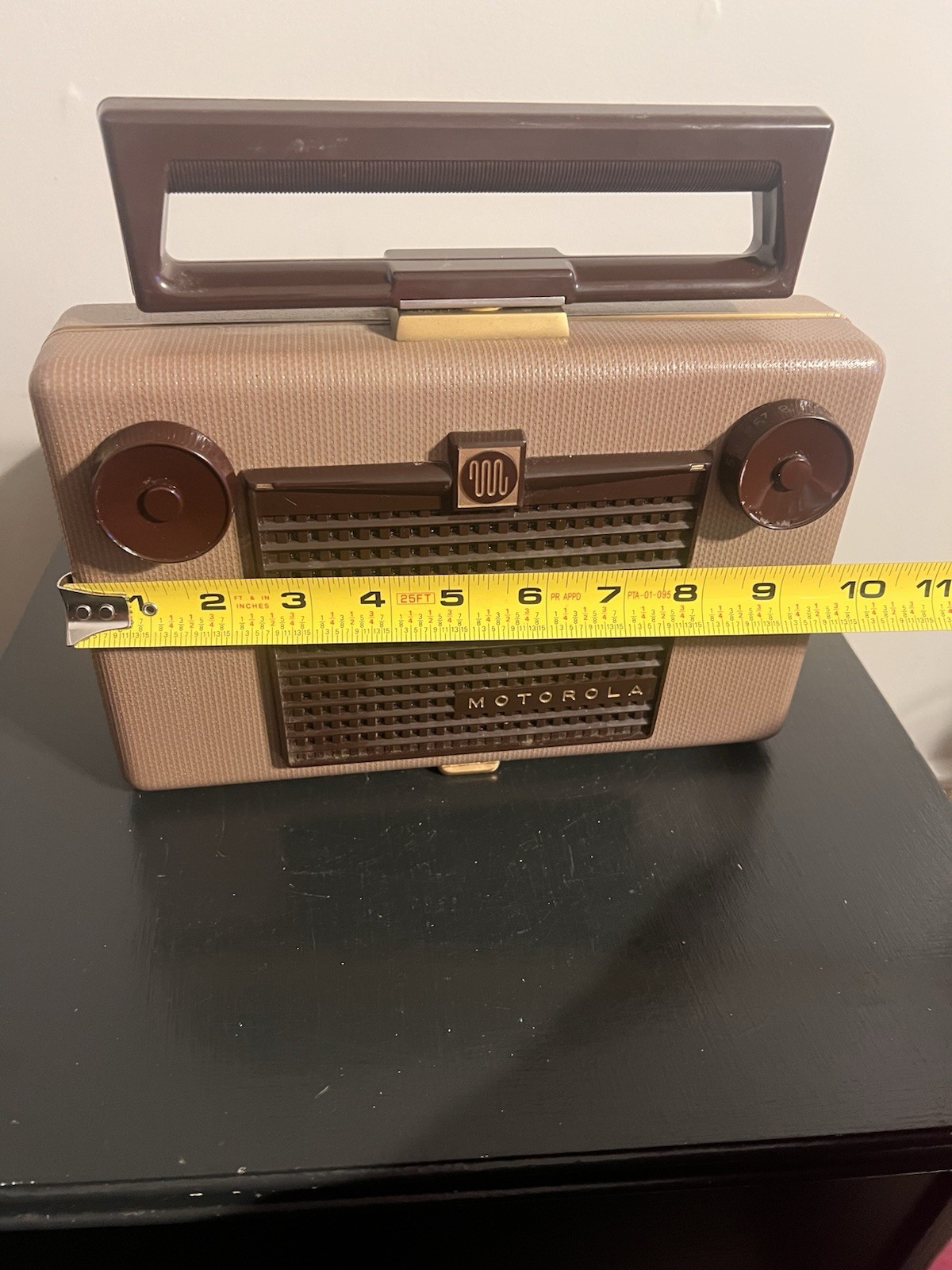 1955 Motorola Model 55BIU Portable Tube Radio Tested And Working