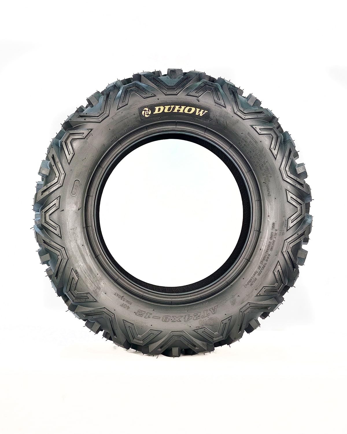 2 Pack 24x8-12 ATV Tires 6Ply 24x8x12 UTV Tires 24 8 12 All Terrain Heavy Duty