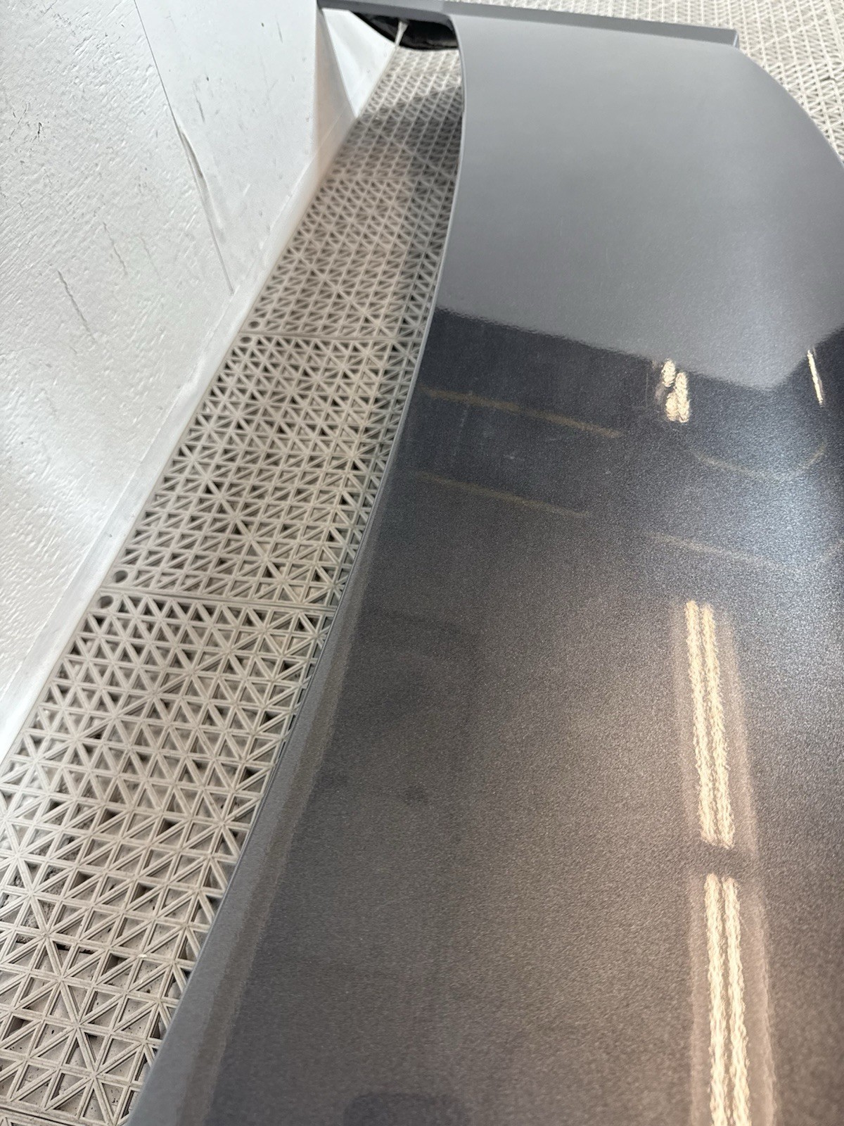 ⭐️ 2021-2023 HYUNDAI ELANTRA TRUNK LID UPPER MOLDING SPOILER PAINTED GRAY OEM