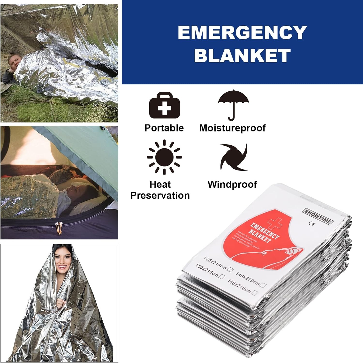 315 PCS First Aid Kit,Trauma Kit with Essential Emergency Medical Supplies