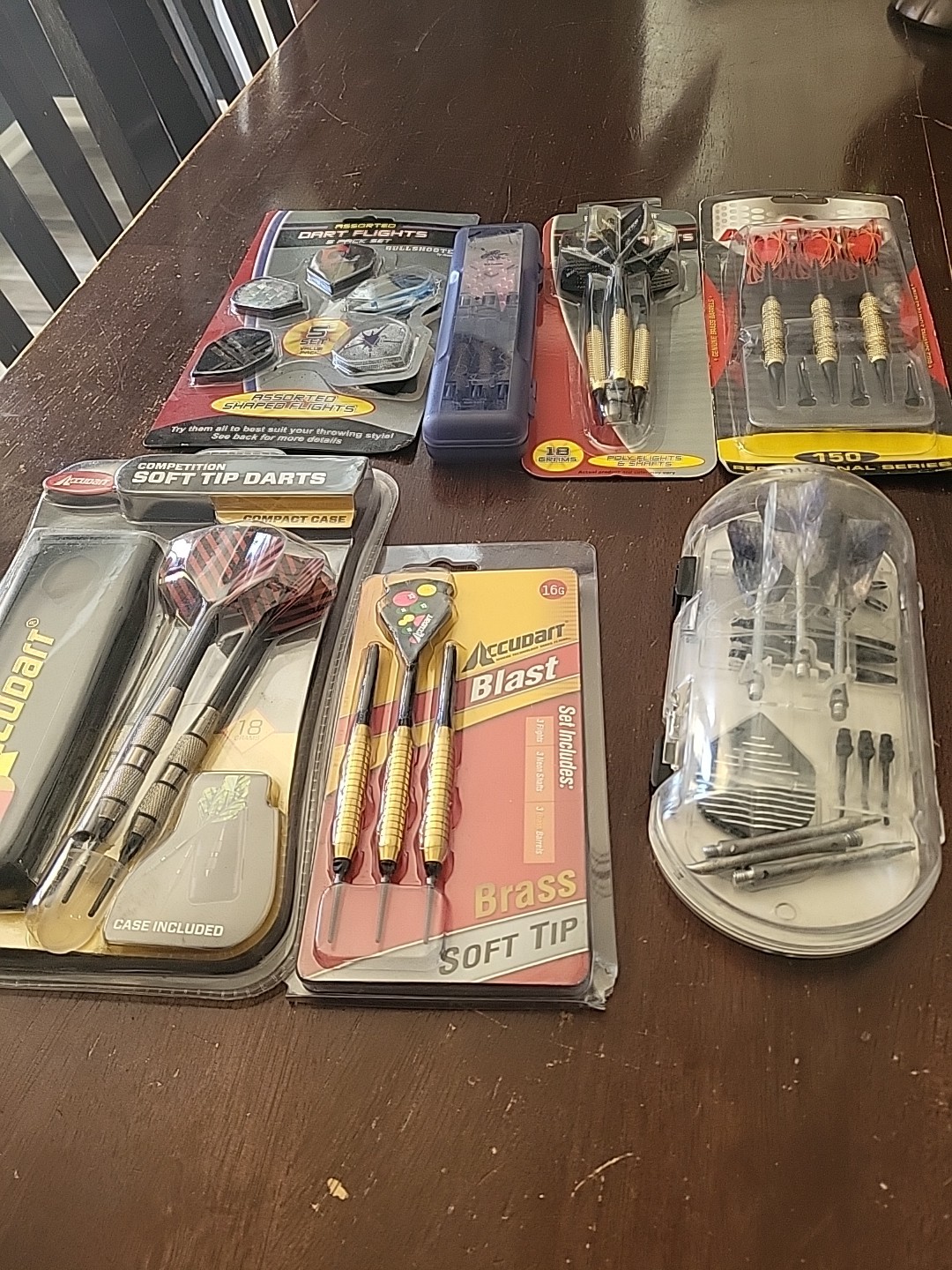 Soft Tip Darts, Accessories Kit Lot, Flights, Tips, Shafts