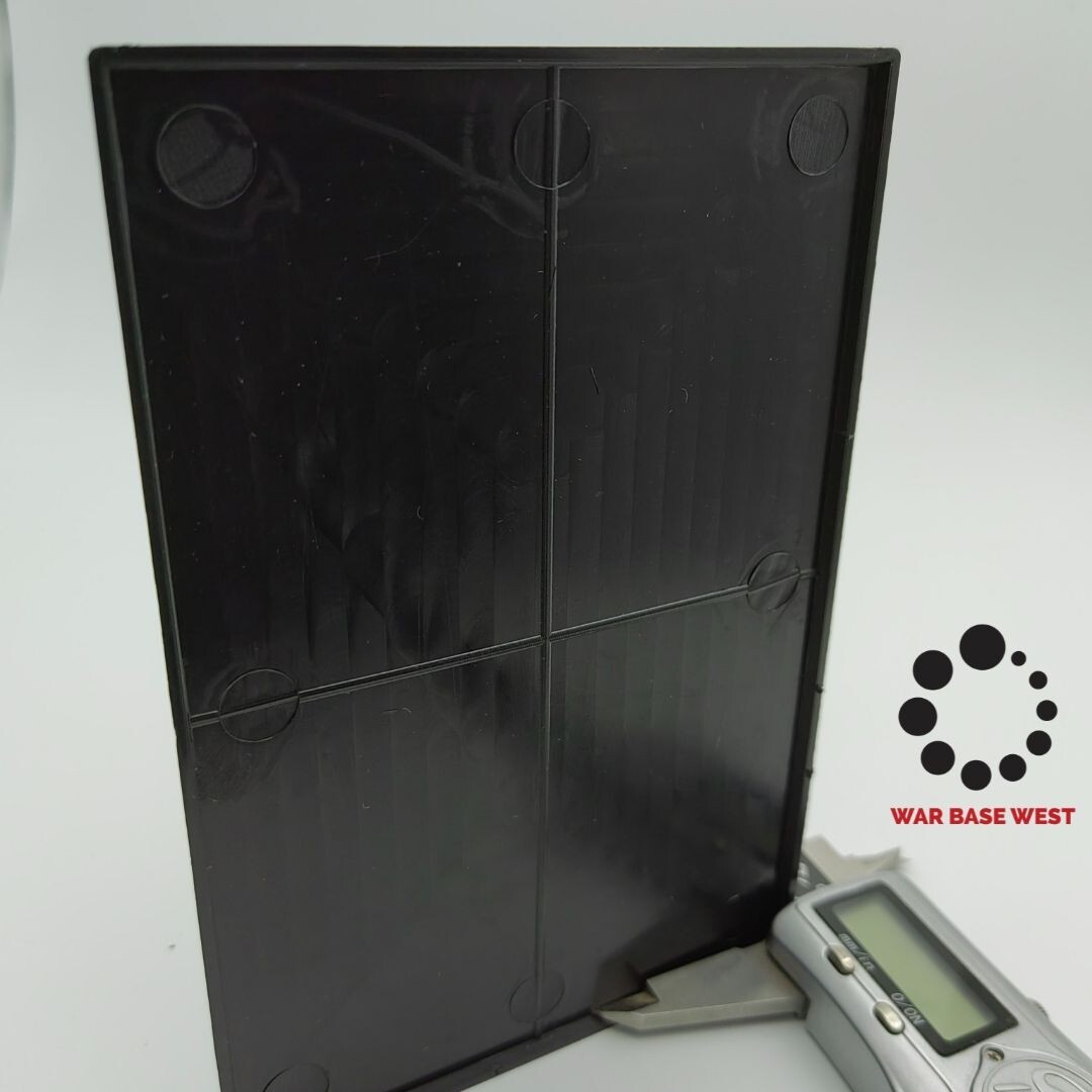 Lot Of 3 100mm x 150mm Rectangle Bases Used For Warhammer Fantasy Nagash K'daai