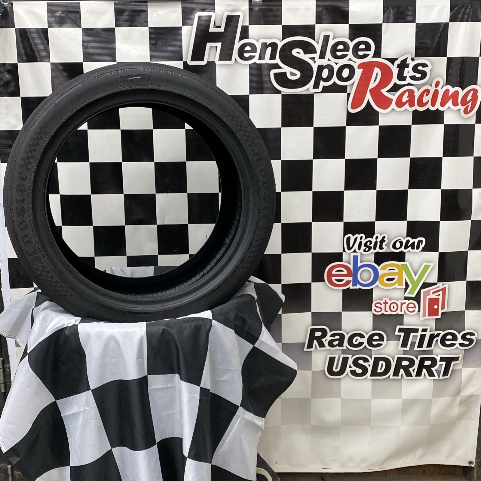 342-1 USDRRT HOOSIER DOT Road Race / Auto-X Tire 275/35 ZR18 A7