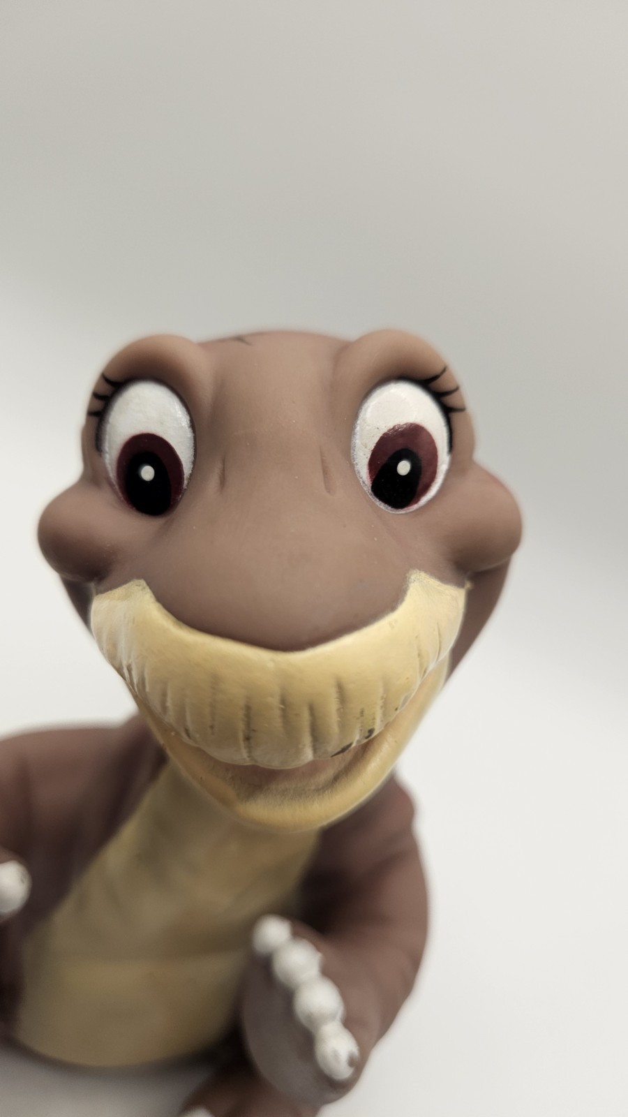 Little Foot From Land Before Time Rubber Puppet PIZZA HUT 1988 Vintage