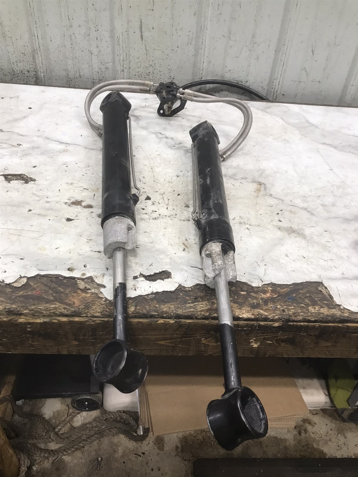 Mercury marine MerCruiser Alpha Bravo trim tilt lift hydraulic cylinders NO SALT