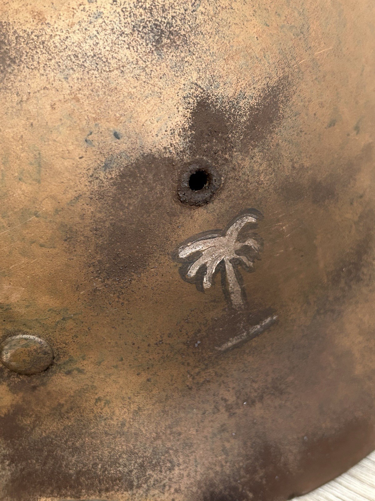 German Helmet M40 WW2 Combat helmet M 40 WWII size 64.