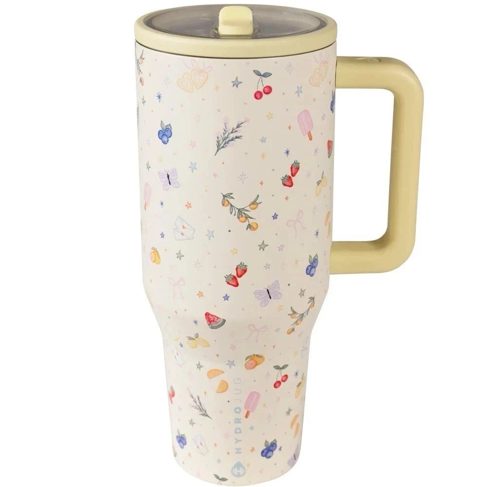 Berries & Cream HydroJug Acta x Tori Halford HydroJug 40 oz Traveler Tumbler