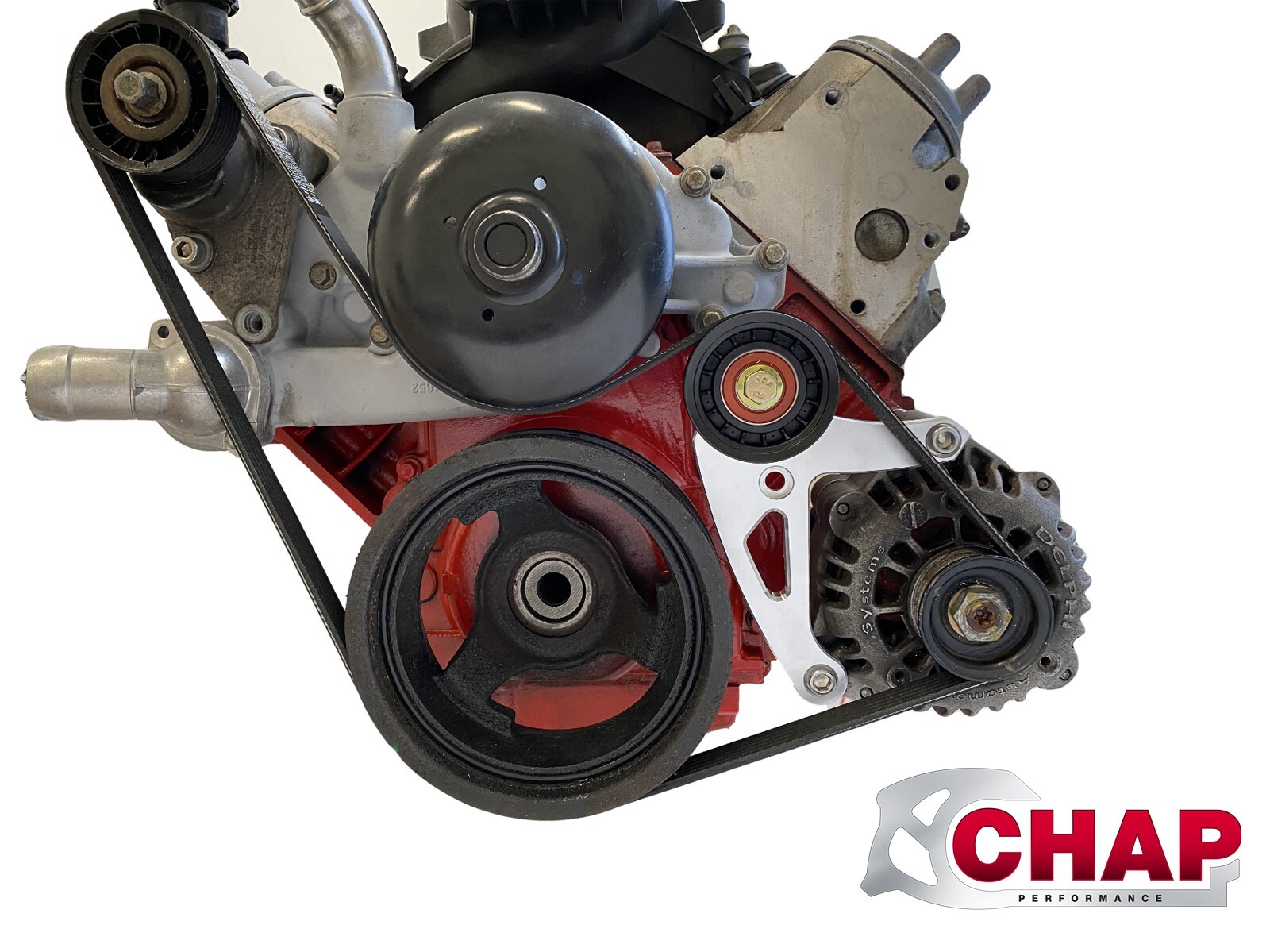 LS Truck Spacing Low Mount Alternator Bracket LSX LS1 LS6 Triangles