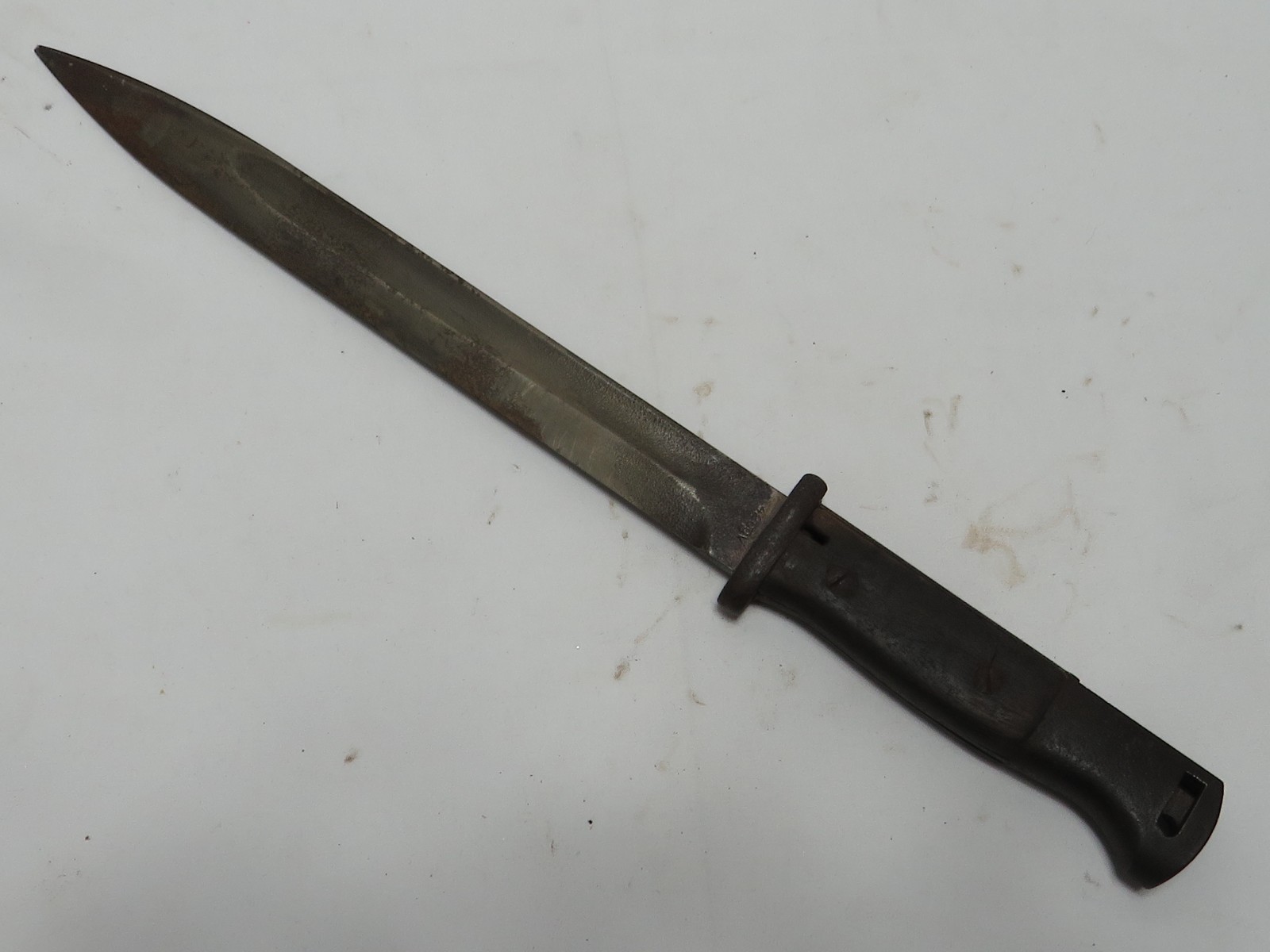 MILITARY GERMAN MAUSER BAYONET P 5504 INSPECTORS MARK WW ONE *
