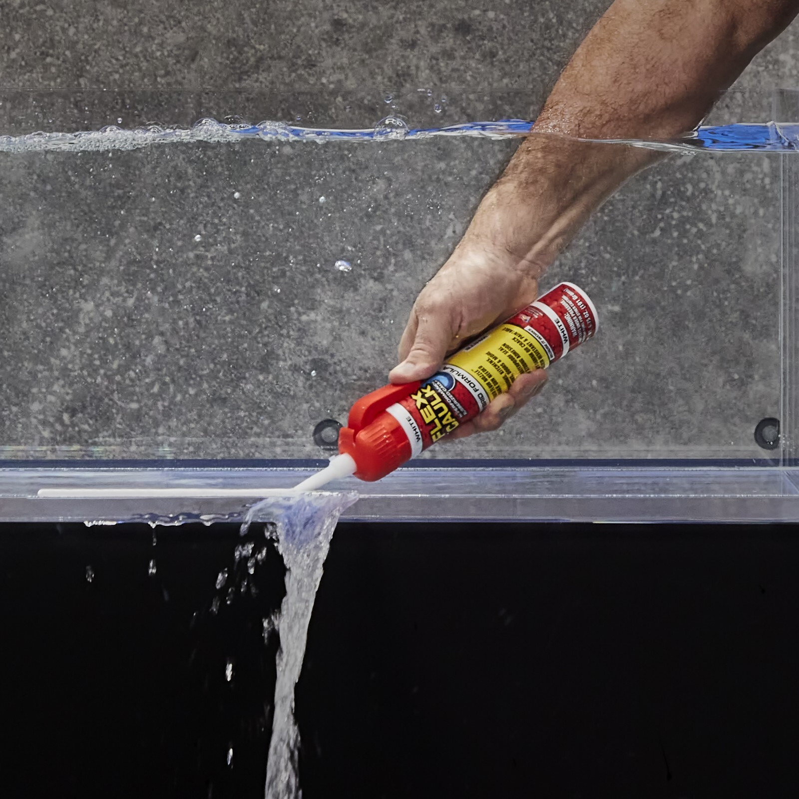 Flex Caulk, Waterproof & Weatherproof Hybrid Polymer Sealant, Strong, Paintable